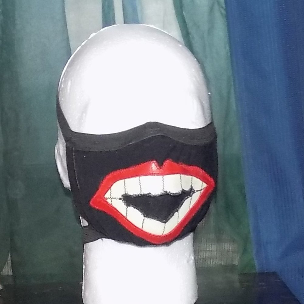 Funny Facemask ... handmade, unique